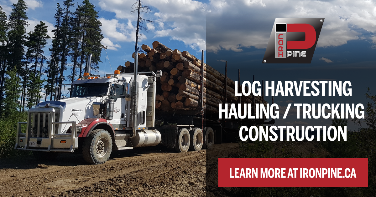 Iron Pine Contracting Log Harvesting Construction Transportation Grande Prairie Ab