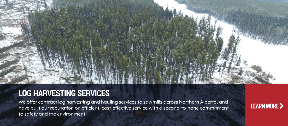 Log Harvesting & Cutting Services Grande Prairie