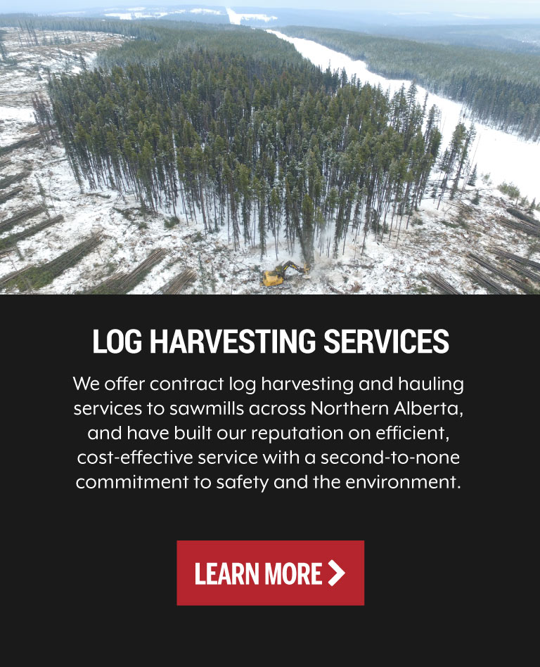 Log Harvesting Services Grande Prairie